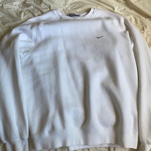 90sNIKE EMBROIDERED SWOOSH CREWNECK SWEATSHIRT XL
